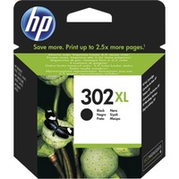 HP 302XL originele high-capacity zwarte inktcartridge Zwart, F6U68AE, XL, Zwart