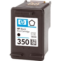 HP 350 Inktcartridge CB335E, Zwart, Retail