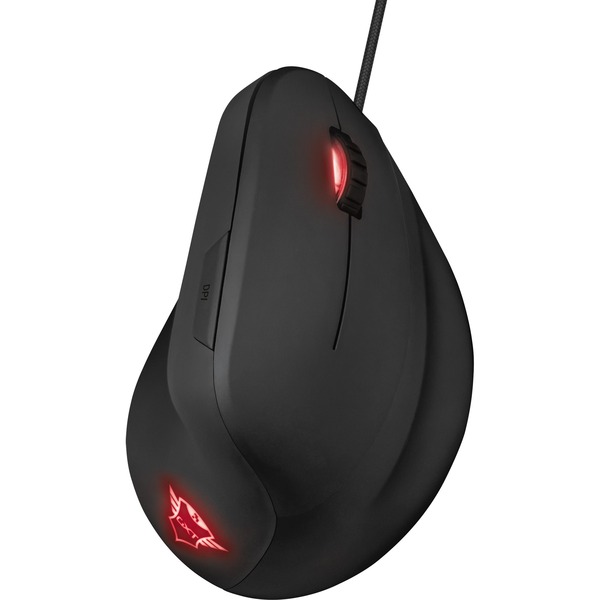 Trust GXT 144 Rexx Ergonomic Vertical Gaming Mouse Zwart, RGB led, 250