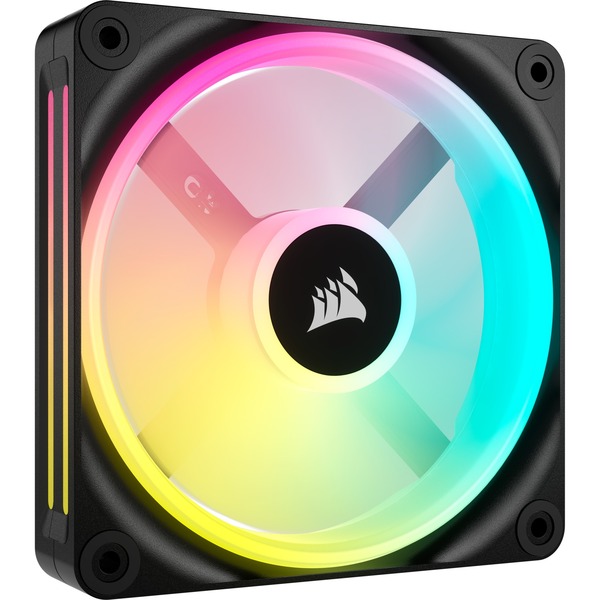 Corsair iCUE Link QX120 RGB ExpansionKit case fan Zwart