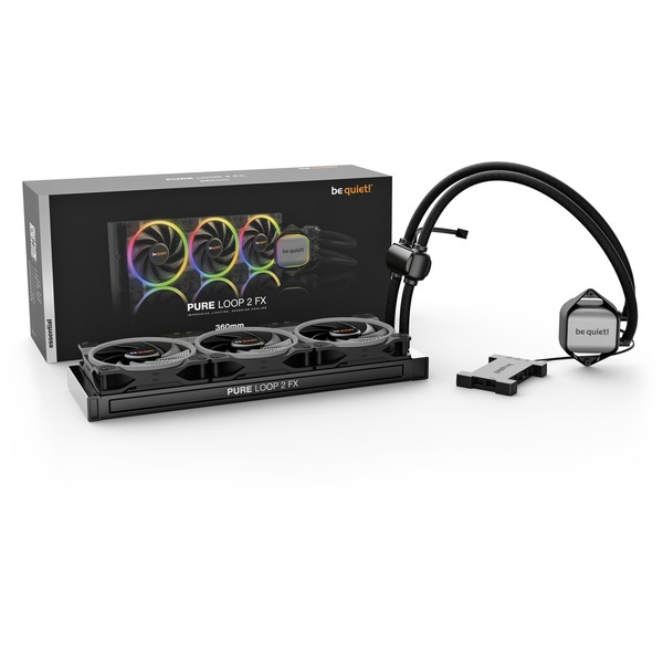 be quiet! Pure Loop 2 FX 360 mm waterkoeling Zwart, 4pins PWM fan