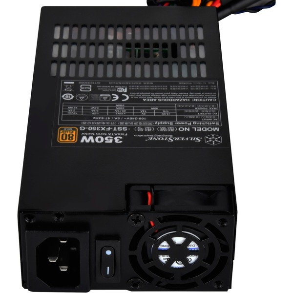 SilverStone FX350G, 350 Watt voeding Flex ATX form factor