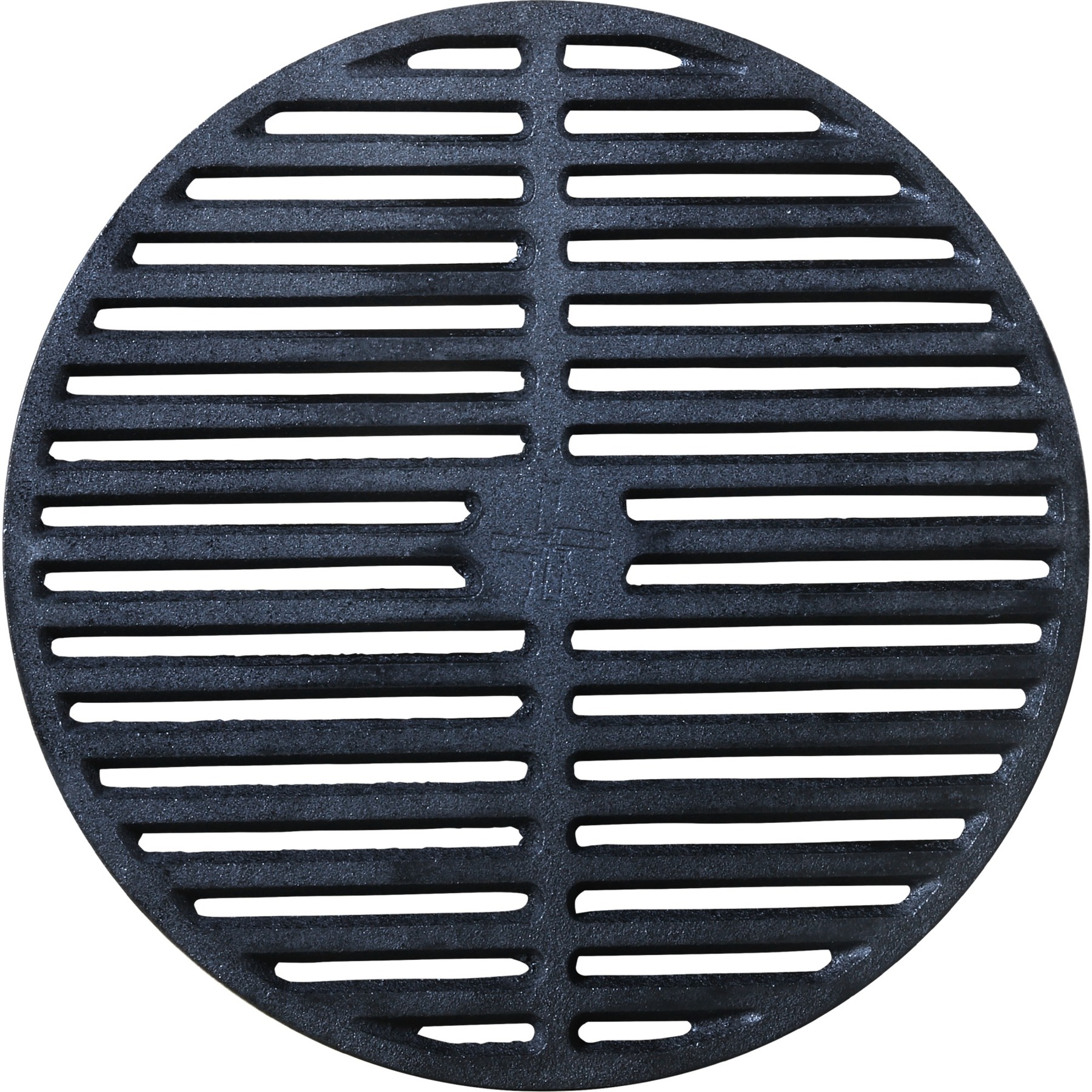 The Windmill Gietijzeren grillrooster grillplaat (Zwart, Ø 31,5 cm)
