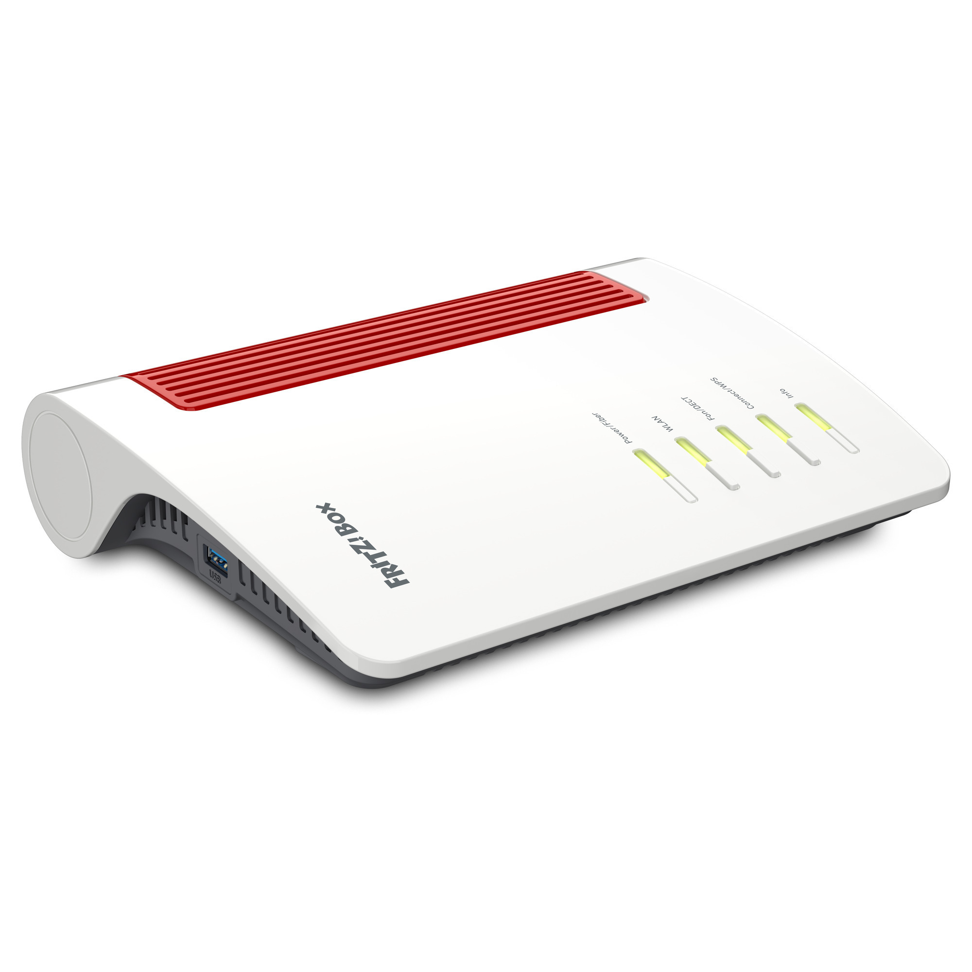 FRITZ! box 5690 edition international glasvezel router (wit/rood, mesh wi-fi, 2.5 gbit/s)
