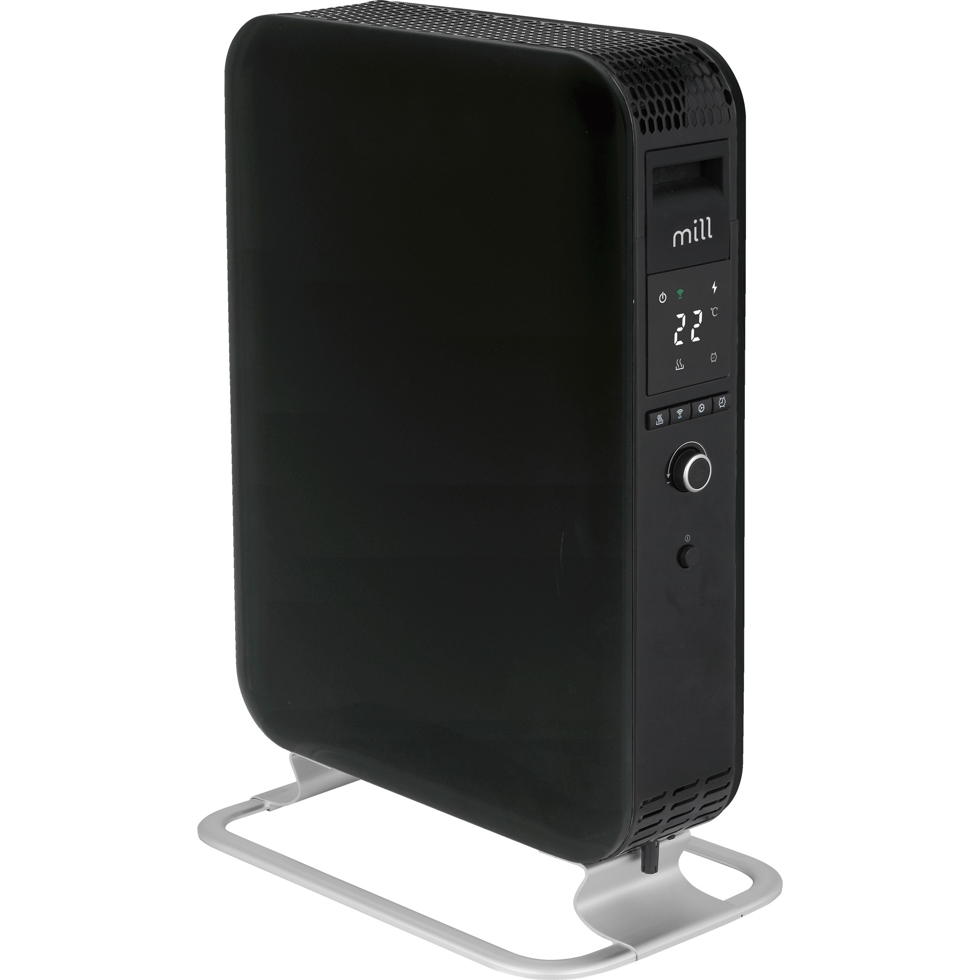 Mill gentle air wifi olieradiator oil2000wifi3 black (wit/zwart, 2000w)