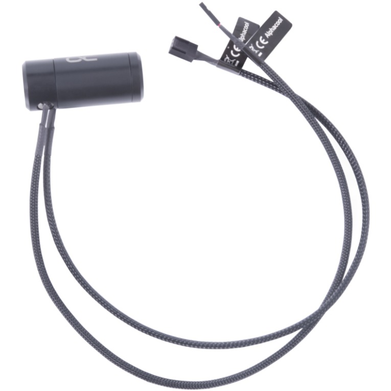 Alphacool es flow- en temperatuursensor "highflow" (zwart)