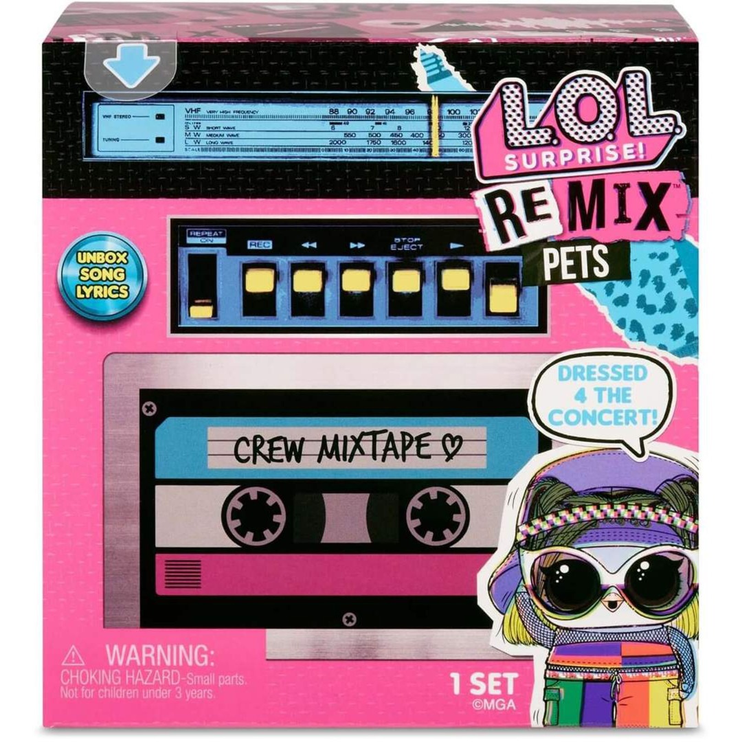 MGA Entertainment l.o.l. surprise! - remix pets pop (assortiment product)