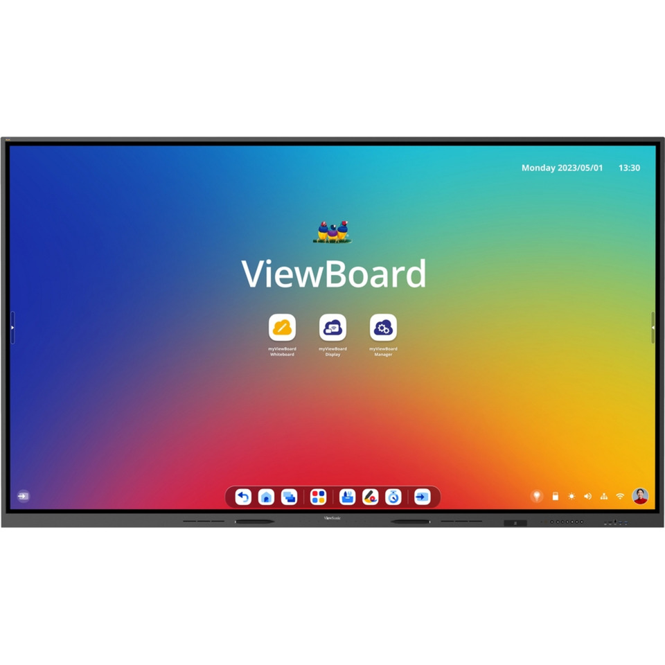 ViewSonic ViewBoard IFP110 110” 4K Interactive Display Zwart, 3x HDMI-in, 1x HDMI-out, 1x DisplayPort, USB-A, USB-C, Touch
