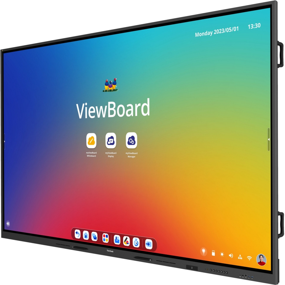 ViewSonic ViewBoard IFP110 110” 4K Interactive Display Zwart, 3x HDMI-in, 1x HDMI-out, 1x DisplayPort, USB-A, USB-C, Touch