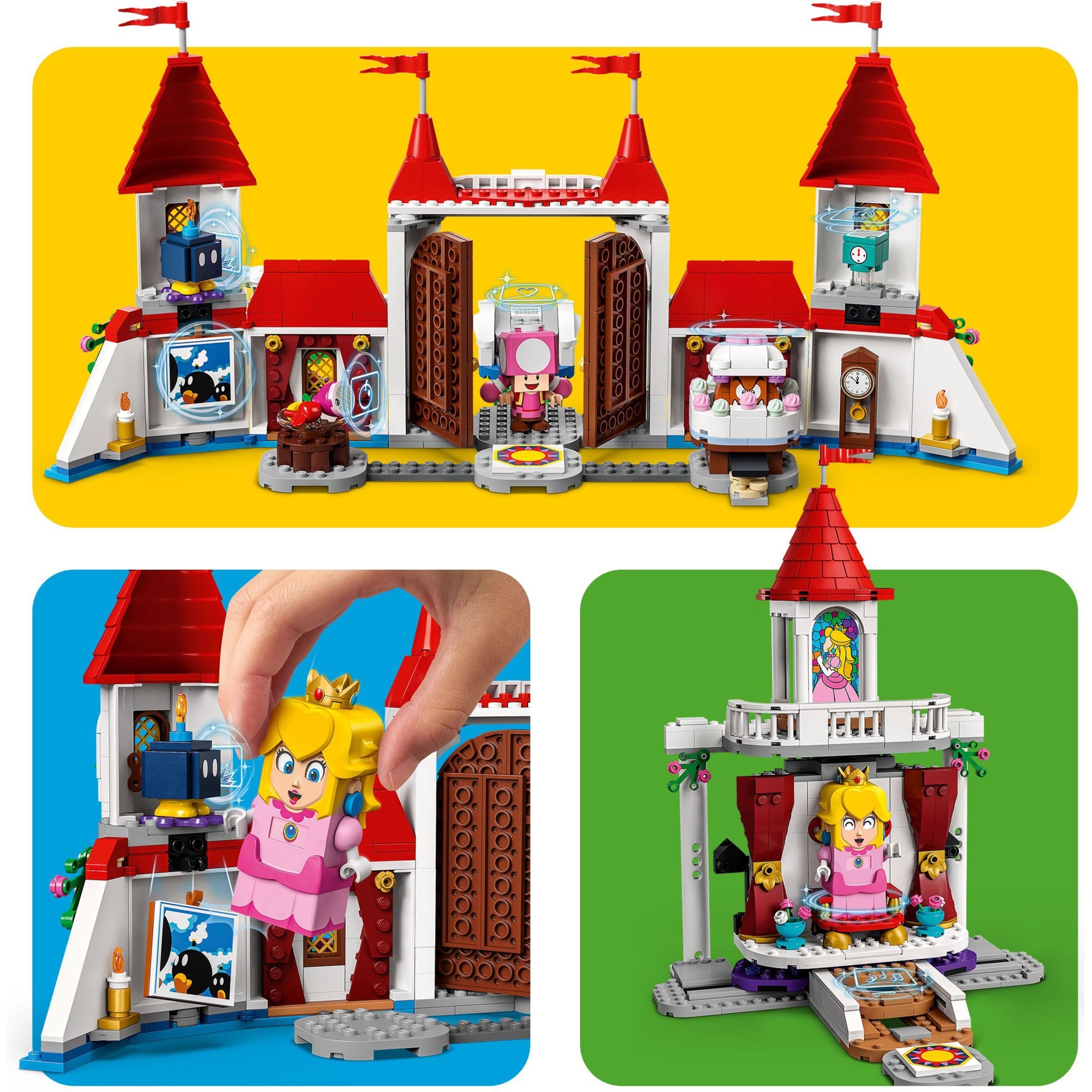 LEGO Super Mario - Uitbreidingsset: Peach’ kasteel Constructiespeelgoed 71408