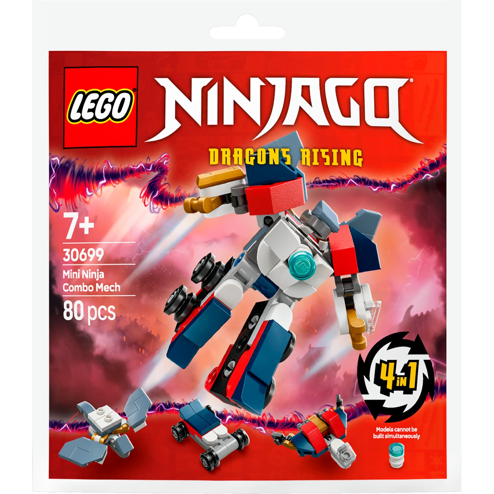 LEGO ninjago - mini ninja combomecha constructiespeelgoed (30699)