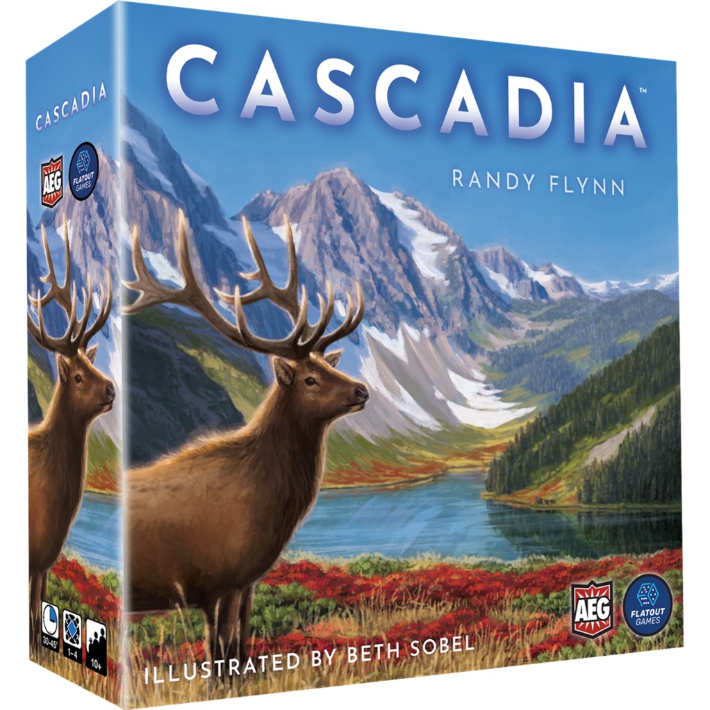 Asmodee Cascadia - familiespel - bordspel - engelstalig