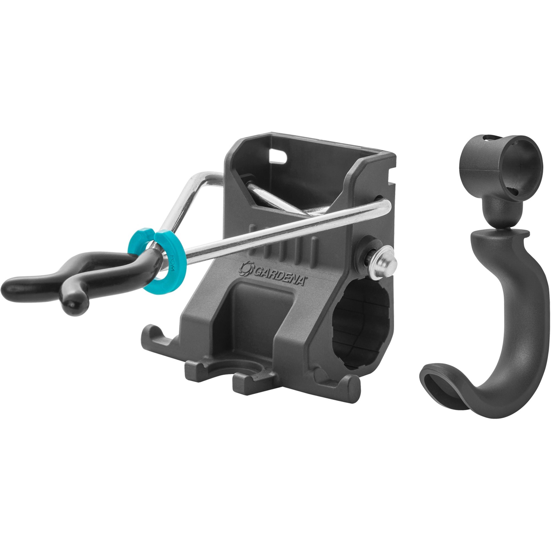 GARDENA houder & haak set (zwart) afbeelding 1