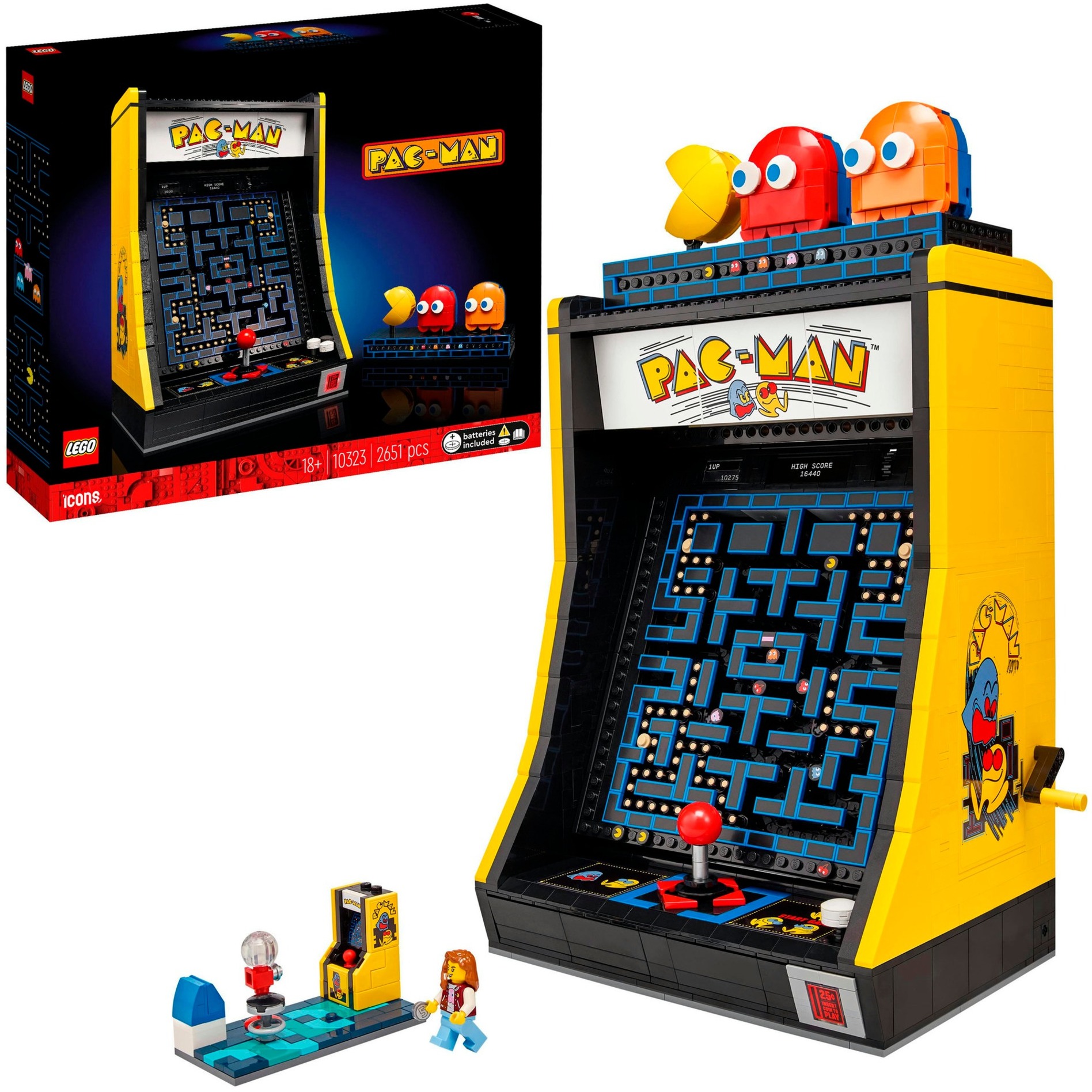 LEGO icons pac-man arcade - 10323