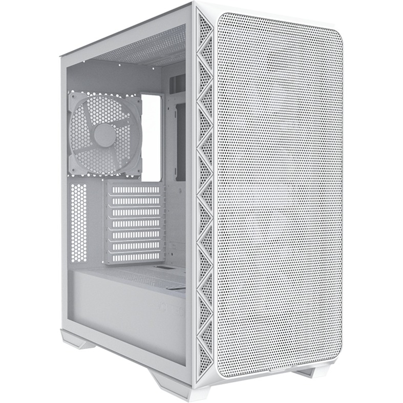 Montech air 903 base midi tower behuizing (wit | 2x usb-a | 1x usb-c | tempered glass)