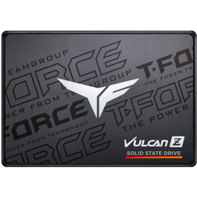 Team Group vulcan z 2 tb ssd (zwart/grijs, t253tz002t0c101, sata 6 gb/s)