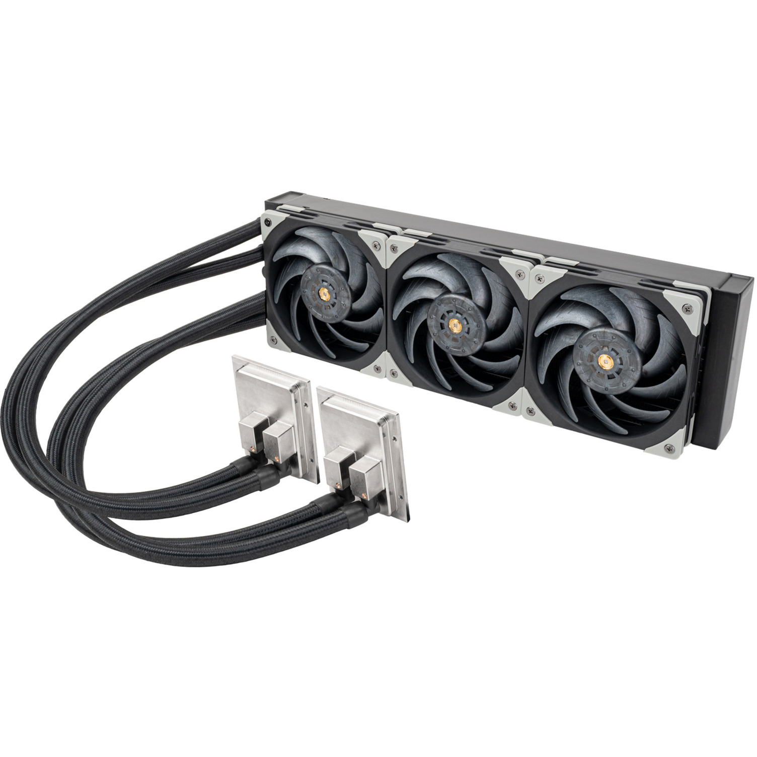 SilverStone xe360pdd waterkoeling (zwart/zilver, 4-pin pwm)
