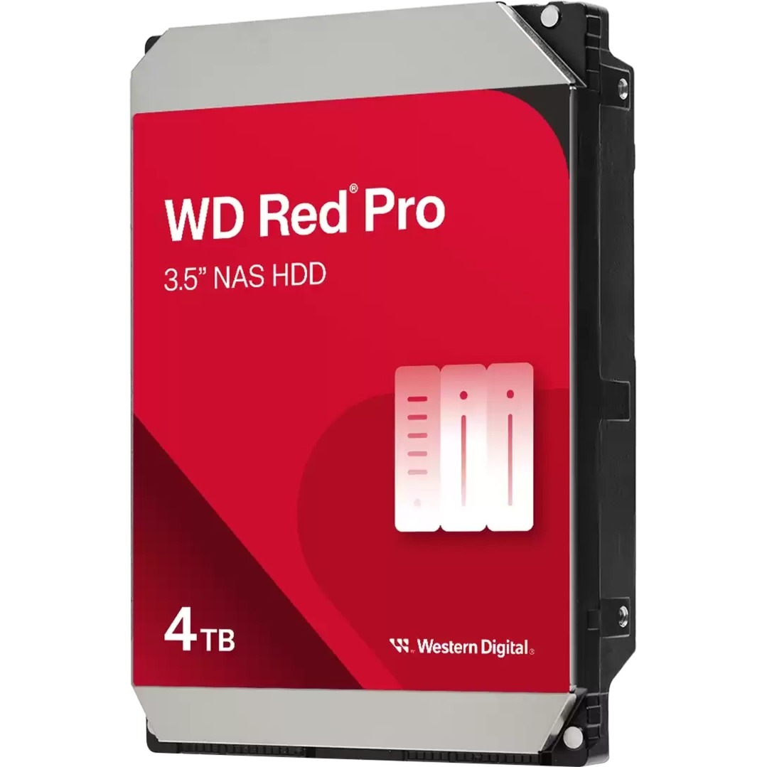 WD red pro 4 tb harde schijf (4005ffbx, sata 600, 24/7, af) afbeelding