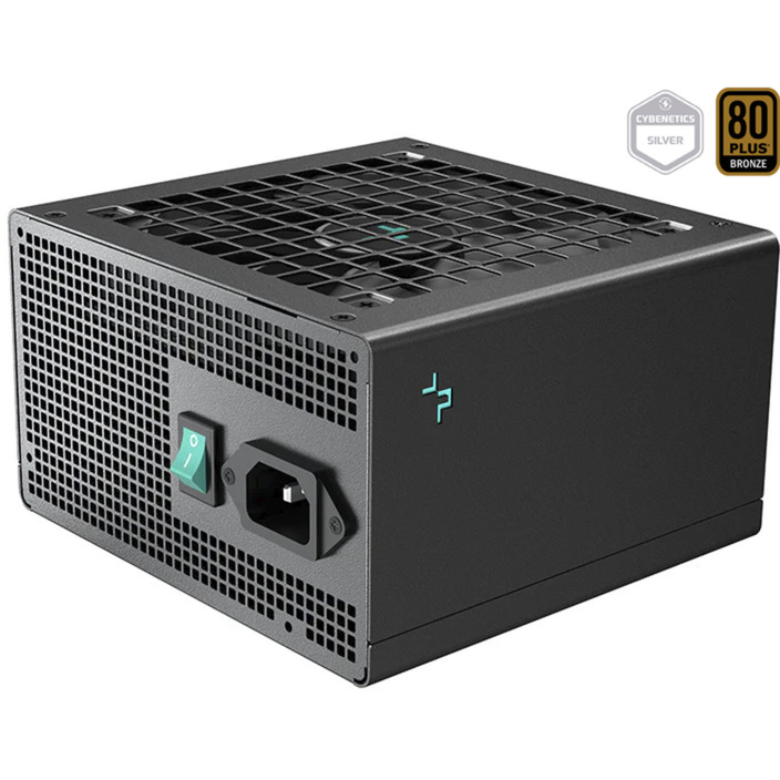 DeepCool pl650d 650 watt voeding (zwart, 1x 12v-2x6, 2x pcie)