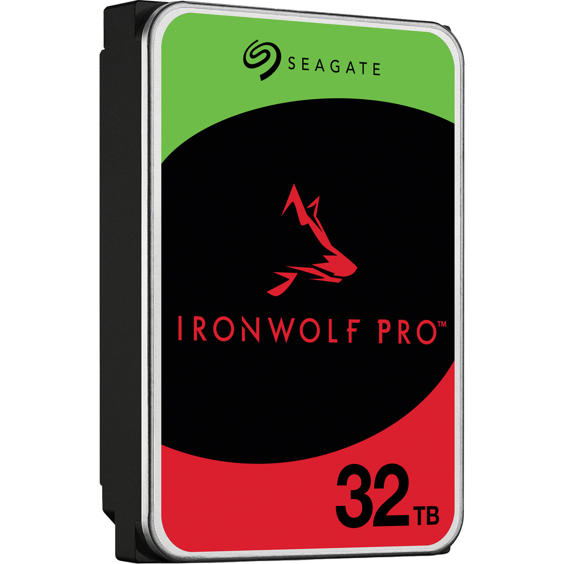 Seagate ironwolf pro 32 tb harde schijf (sata 6 gb/s, 3,5")