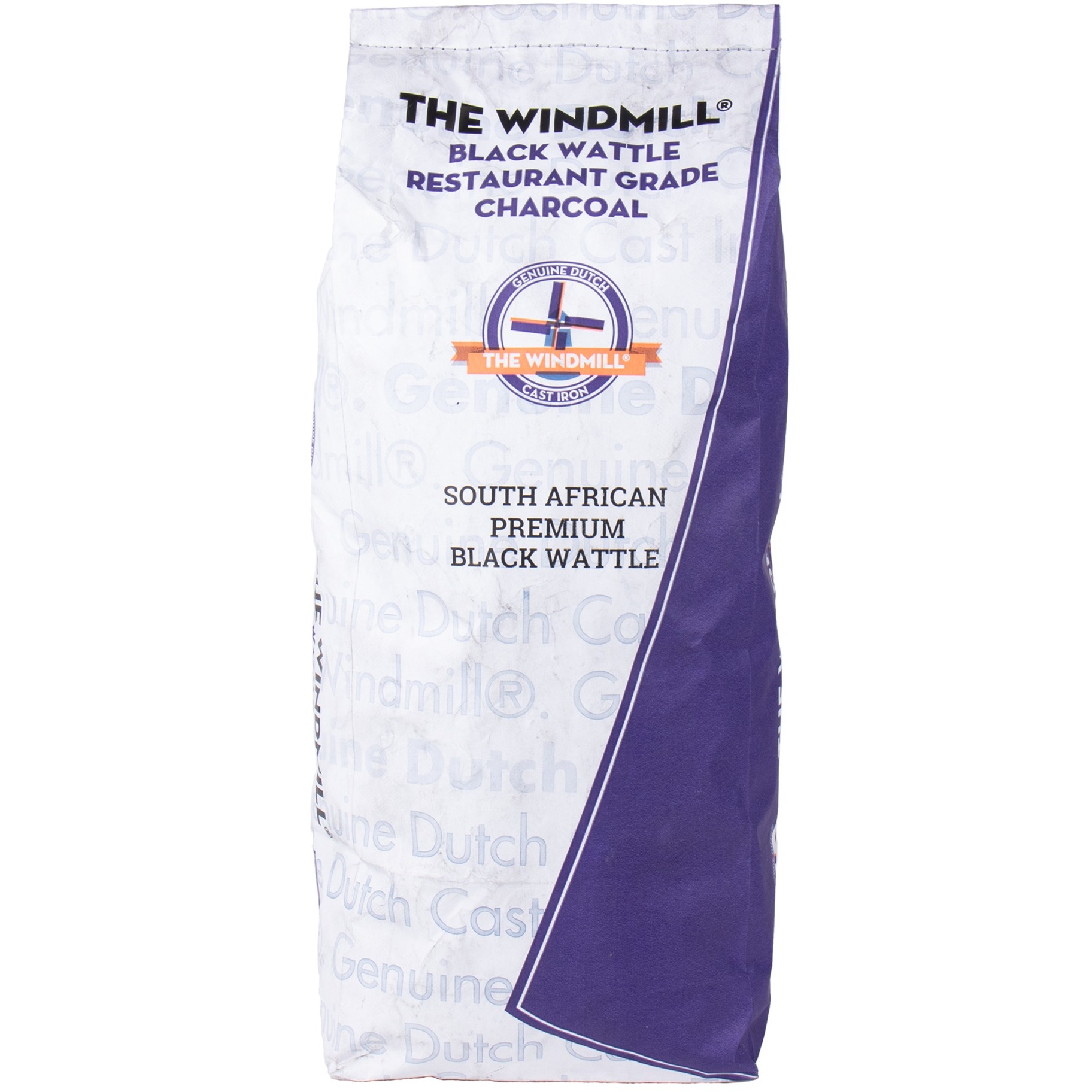 The Windmill Premium South African Black Wattle Houtskool (6 Kg)
