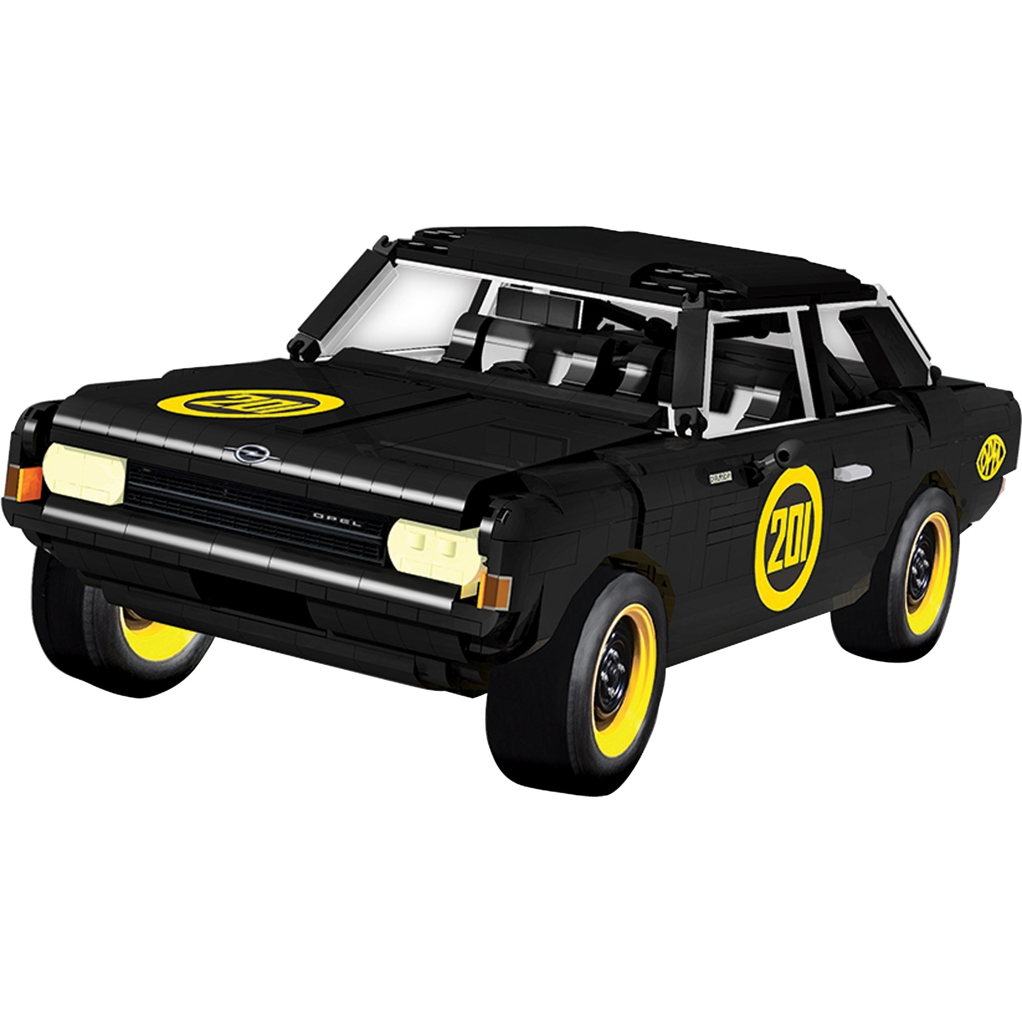 COBI opel rekord c "schwarze witwe" constructiespeelgoed
