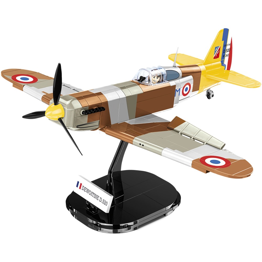 COBI historical collection - dewoitine d.520 constructiespeelgoed (schaal 1:32)