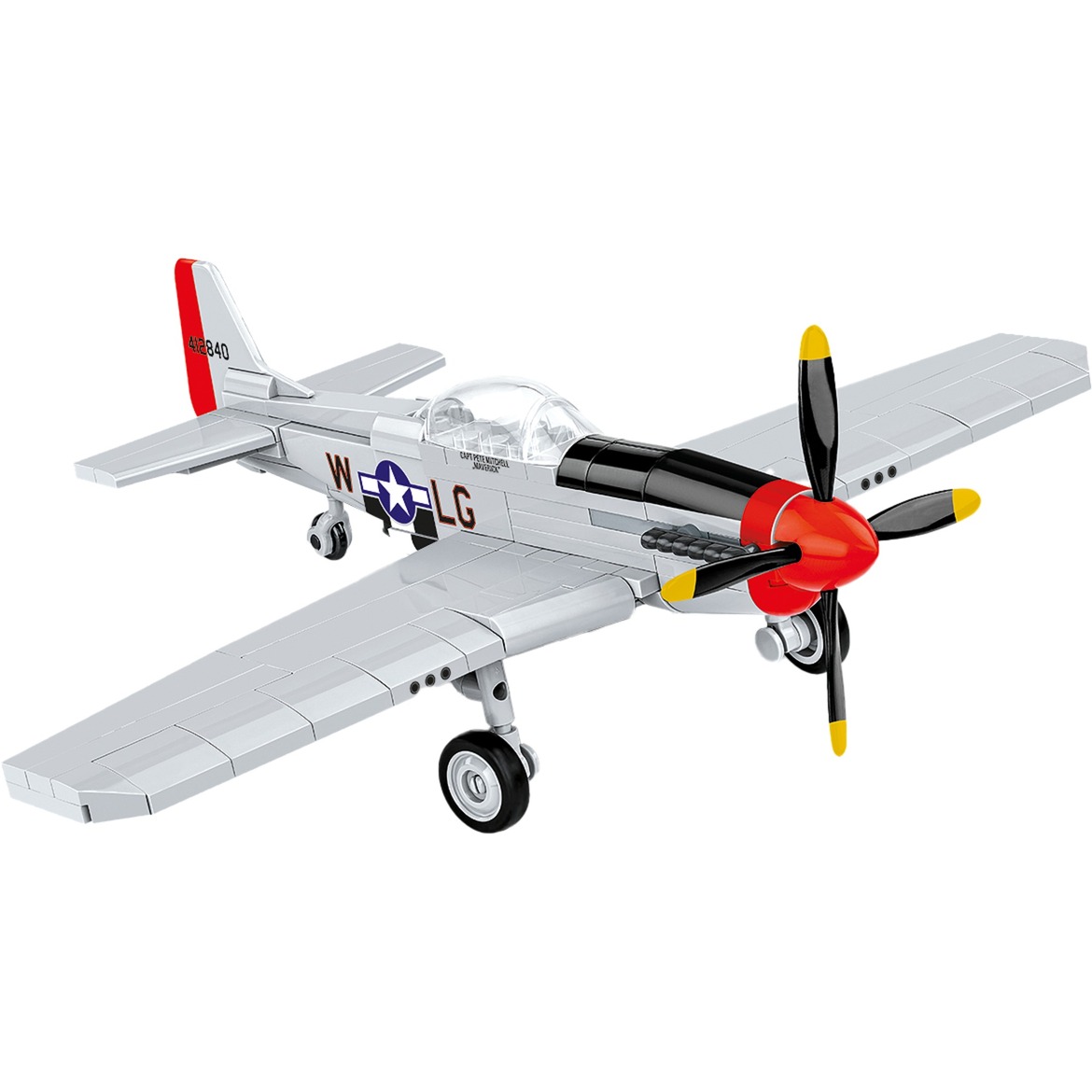 COBI p-51d mustang constructiespeelgoed (schaal 1:48)