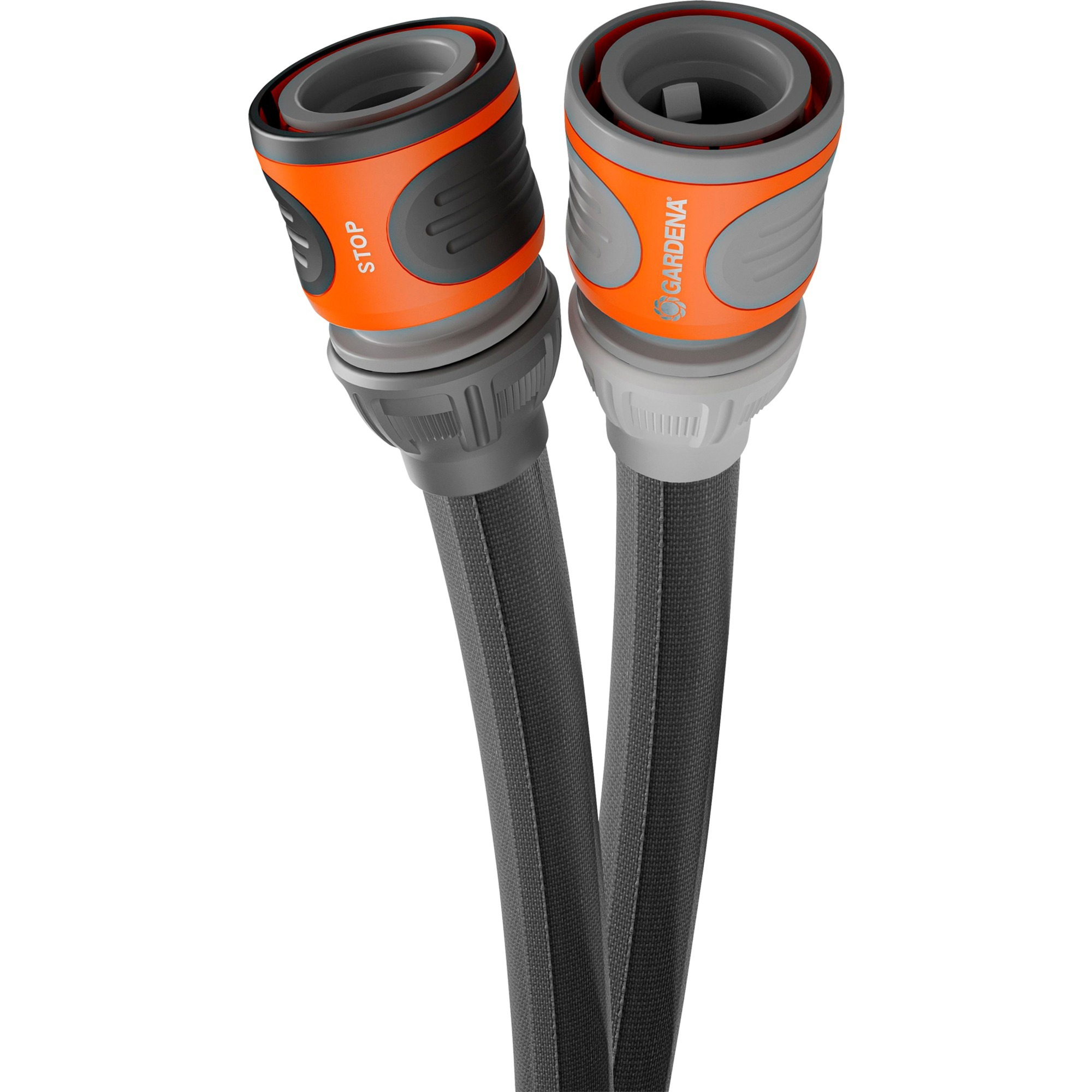 GARDENA textielslang liano life (1/2"), 10 m (donkergrijs) afbeelding 1