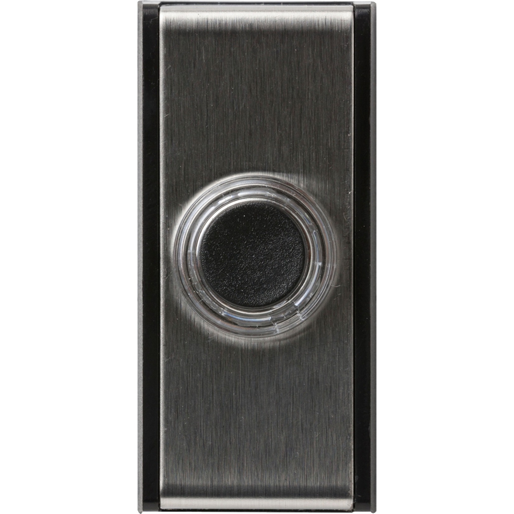 Honeywell beldrukknop 'gem' d611 deurbel (zwart/zilver) afbeelding