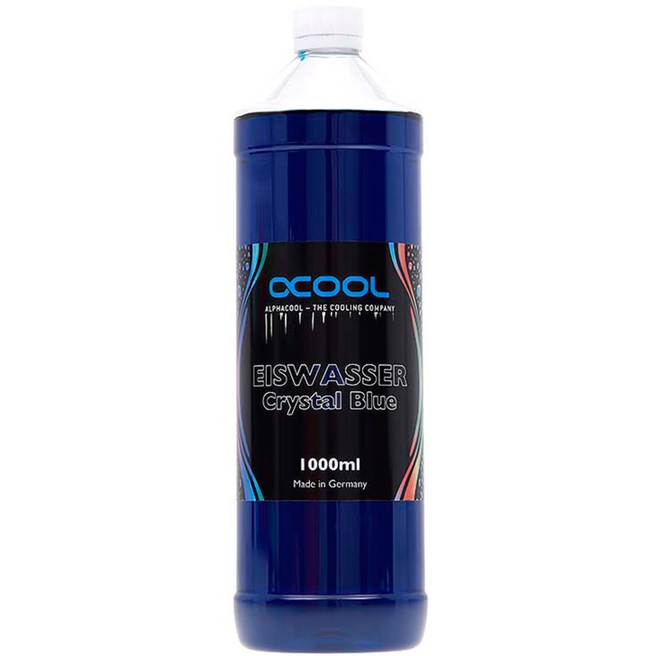 Alphacool eiswasser crystal blue koelmiddel (blauw, 1000 ml)