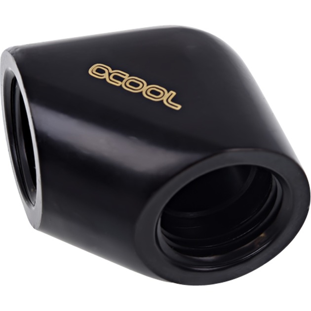 Alphacool eiszapfen l-connector verbinding (zwart)