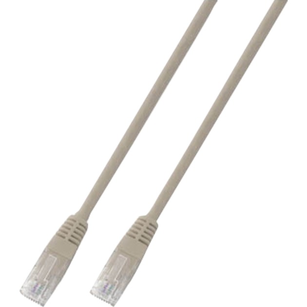 Patchkabel RJ45 Cat.6 U/UTP 10m (Grijs)