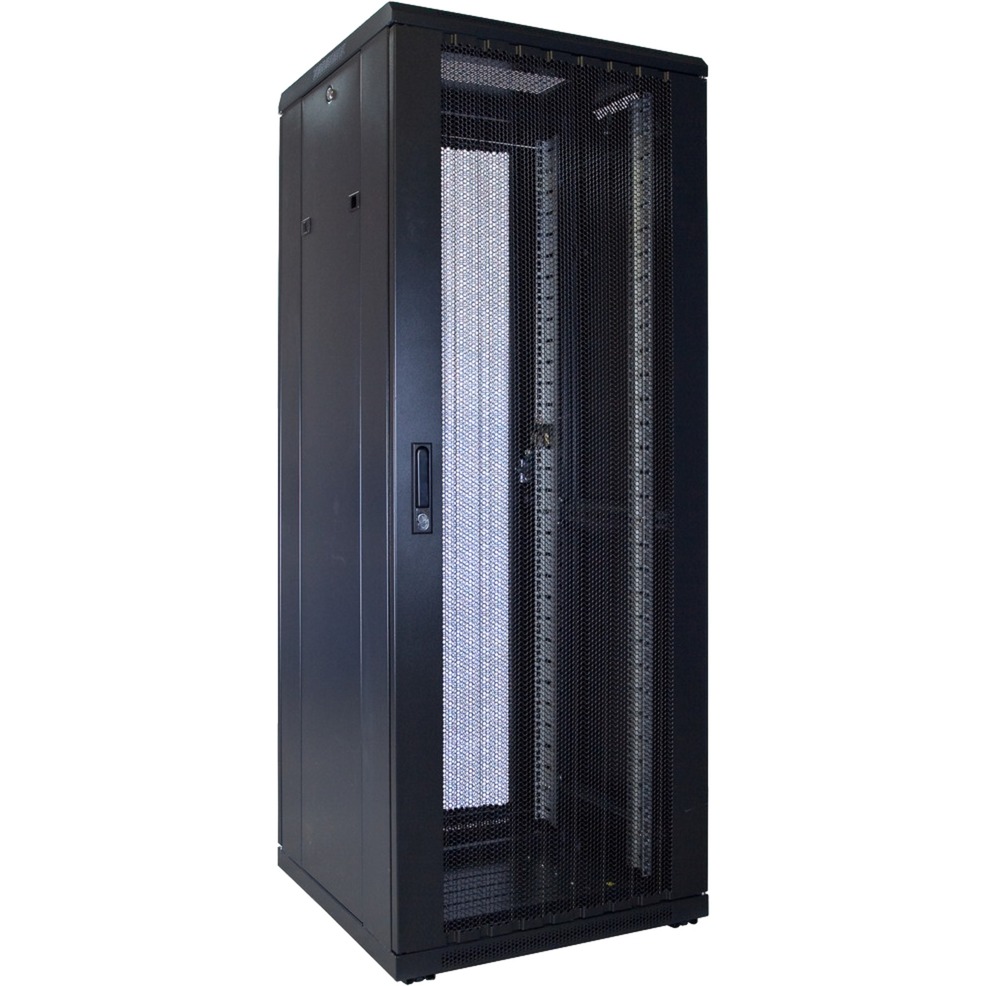 DSI 32U serverkast met geperforeerde deur - DS6632PP server rack Zwart, 600 x 600 x 1600mm