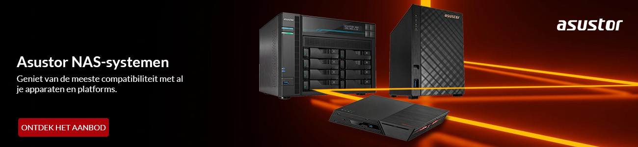 ASUSTOR NAS-systemen - Geniet van de meeste compatibiliteit met al je apparaten en platforms.